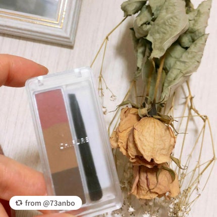 アイブロー パウダー/ちふれ/パウダーアイブロウを使ったクチコミ(1枚目)