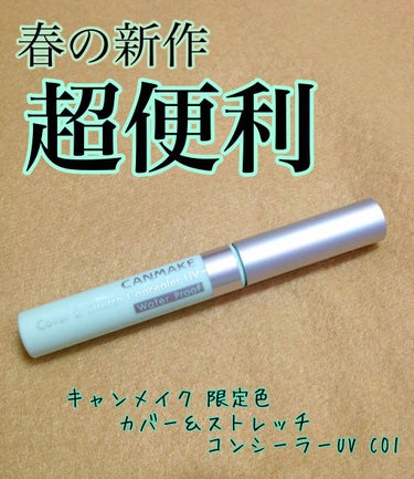 カバー＆ストレッチコンシーラー UV/キャンメイク/リキッドコンシーラーを使ったクチコミ（1枚目）