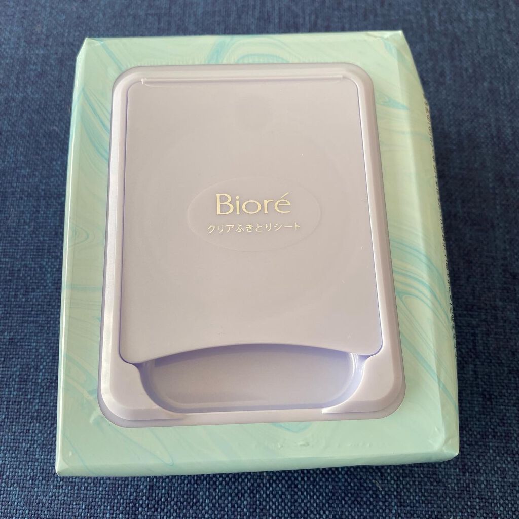 クリアふきとりシート/ビオレ/クレンジングシートを使ったクチコミ（2枚目）