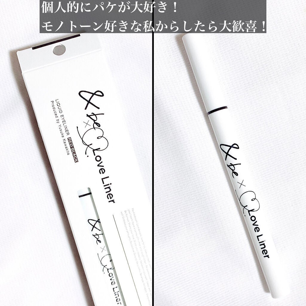リキッドアイライナー/&be/リキッドアイライナーを使ったクチコミ(2枚目)