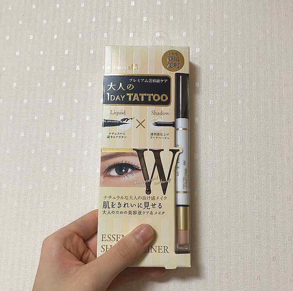 エッセンスインシャドウライナー/K-パレット/スティックアイシャドウを使ったクチコミ（1枚目）