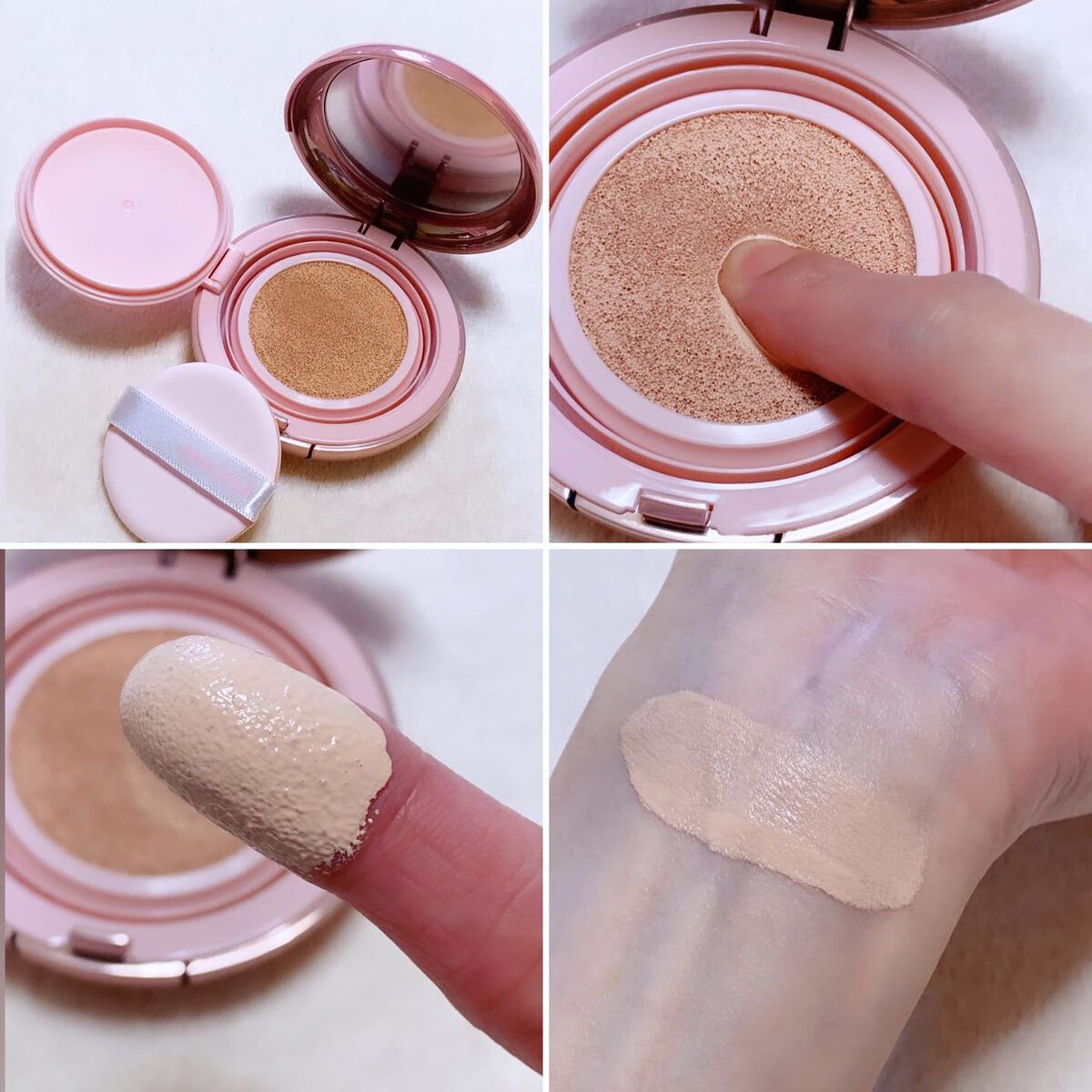 ハイパーカバーフィットクッション グラファイト/APRILSKIN/クッションファンデーションを使ったクチコミ(3枚目)