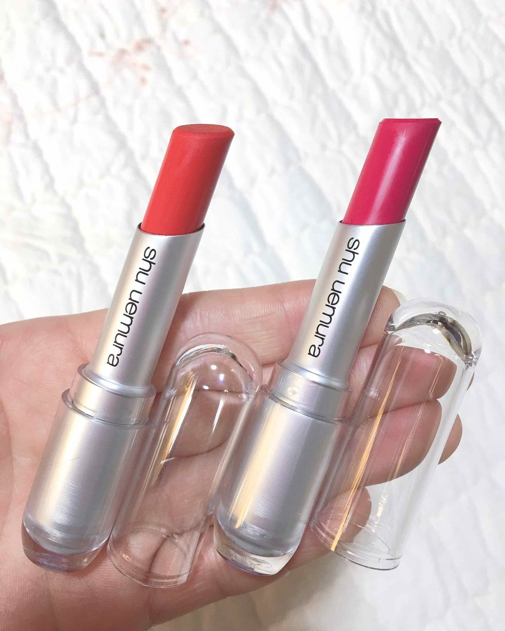 ルージュ アンリミテッド マット/shu uemura/口紅を使ったクチコミ(1枚目)