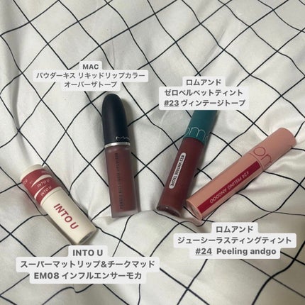 パウダー キス リキッド リップカラー/M・A・C/口紅を使ったクチコミ(3枚目)