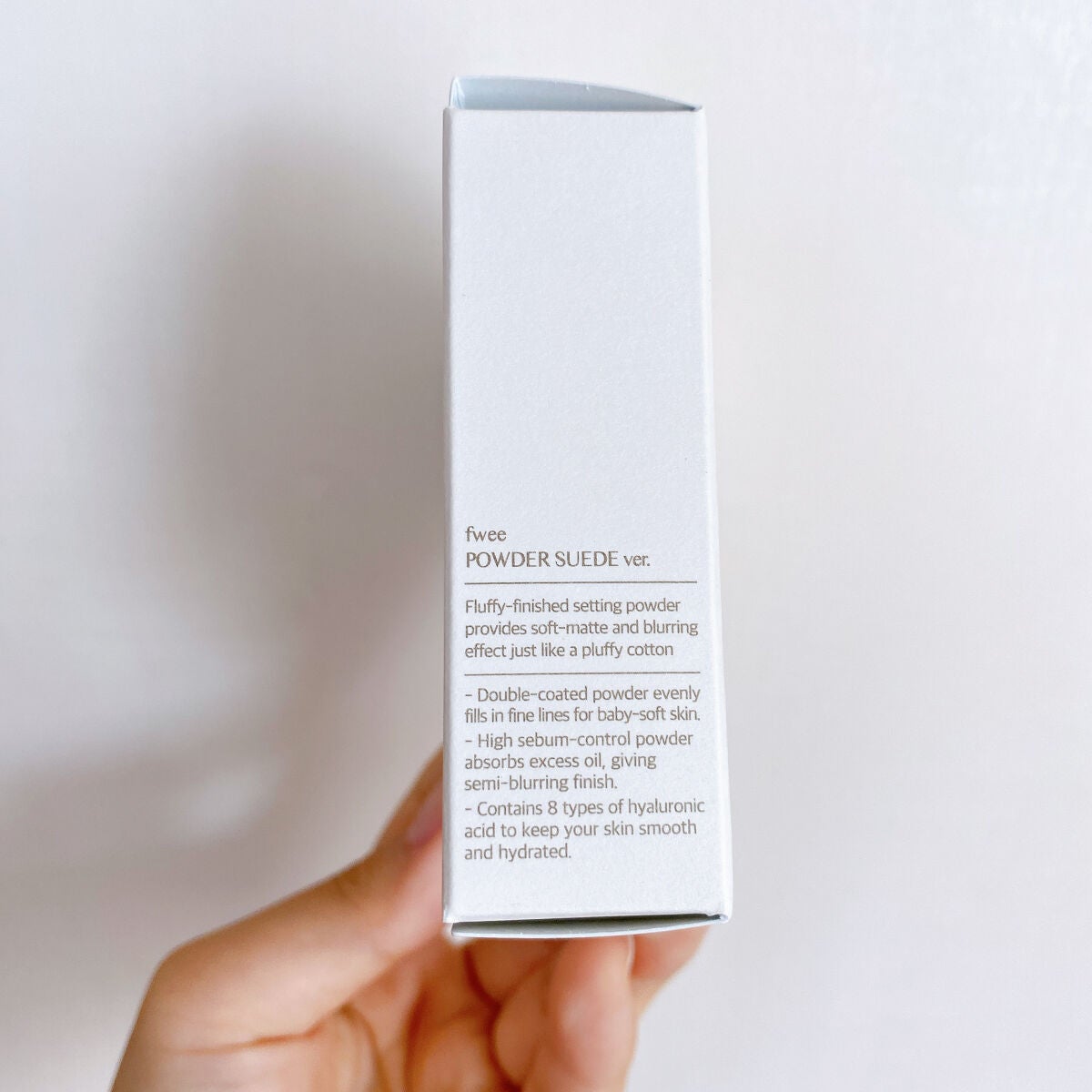 フィーパウダースエード/fwee/ルースパウダーを使ったクチコミ(6枚目)
