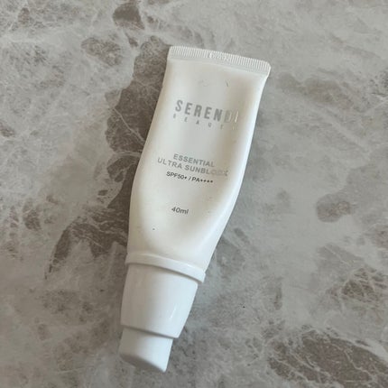 ESSENTIAL ULTRA SUN BLOCK/SERENDI BEAUTY/日焼け止めクリームを使ったクチコミ(1枚目)