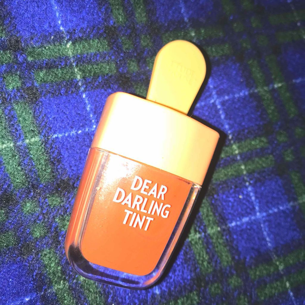 ディアダーリン ウォータージェルティント (アイスティント)/ETUDE/口紅を使ったクチコミ(1枚目)