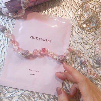 ピンクティーツリーマスクパック/APLIN/シートマスク・パックを使ったクチコミ(1枚目)