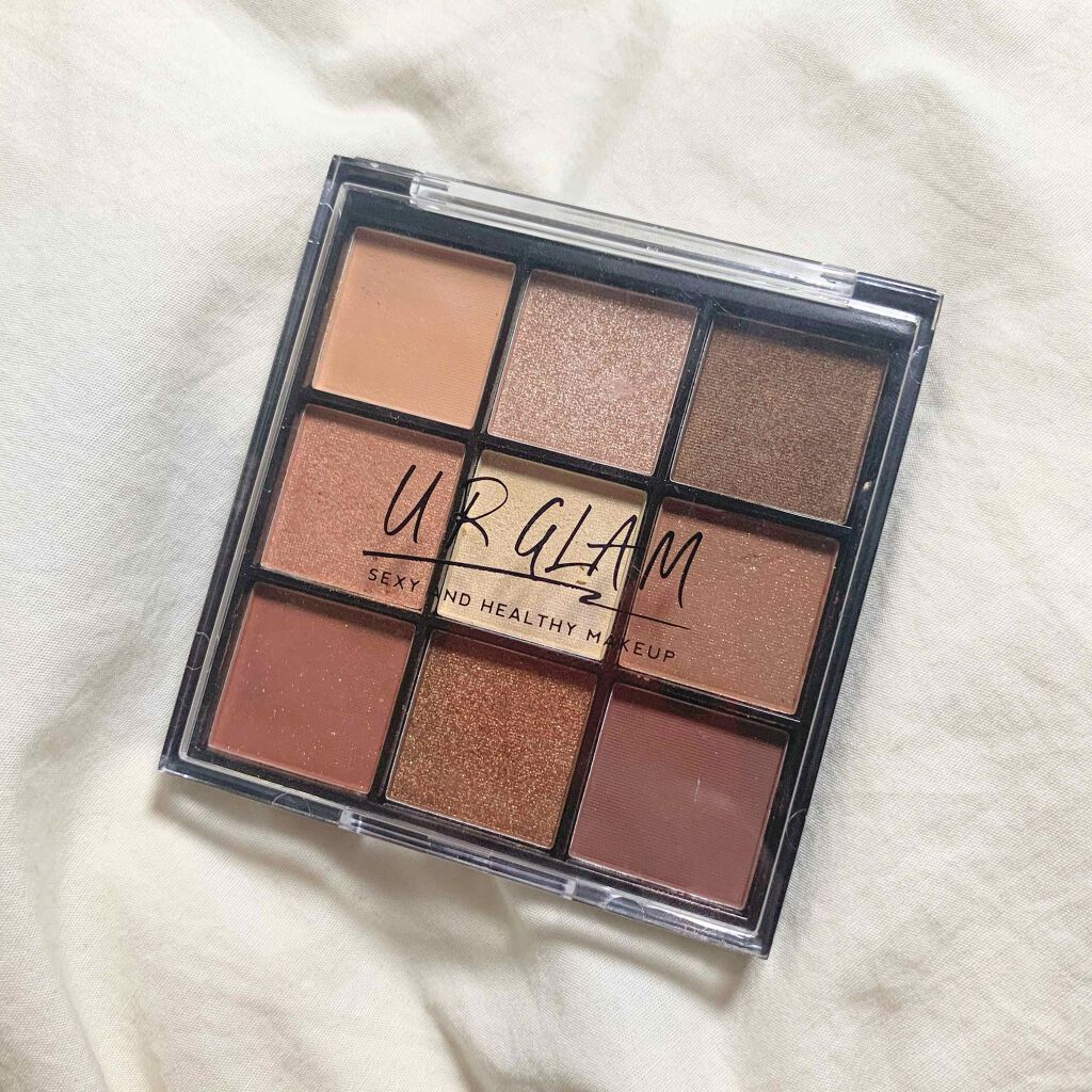 UR GLAM　BLOOMING EYE COLOR PALETTE/U R GLAM/アイシャドウパレットを使ったクチコミ（1枚目）
