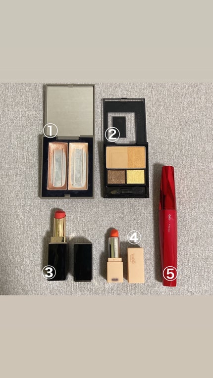 THREE シマリング グロー デュオ/THREE/クリームハイライトを使ったクチコミ(2枚目)