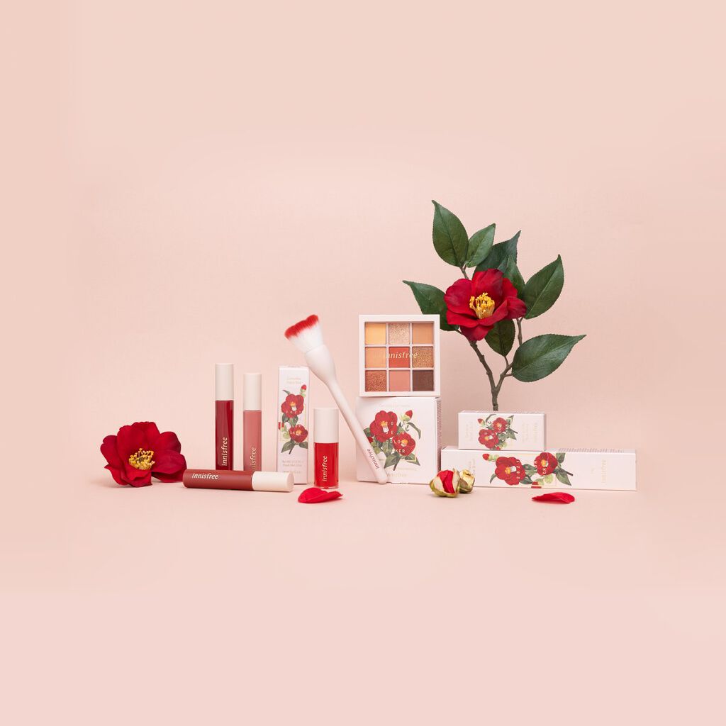 カメリア アイパレット/innisfree/アイシャドウパレットを使ったクチコミ(1枚目)