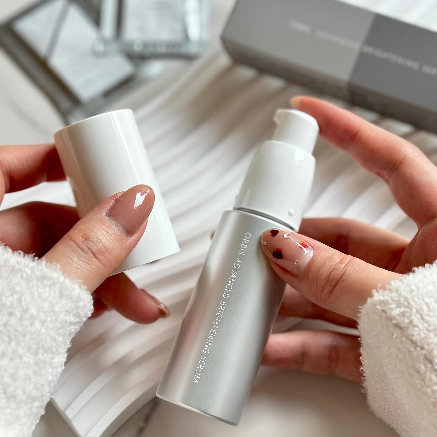 アドバンスド ブライトニング セラム/オルビス/美容液を使ったクチコミ（1枚目）