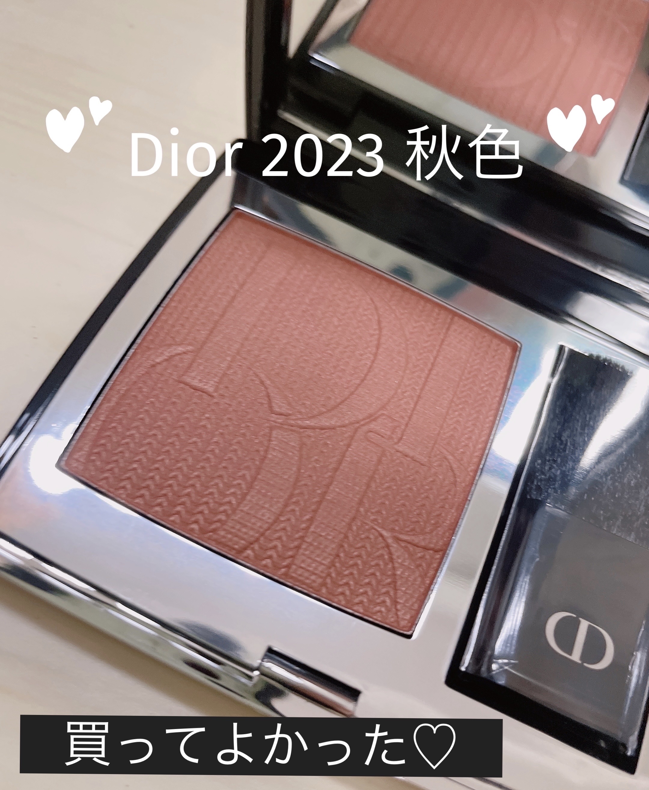 2023年秋新作パウダーチーク】ディオールスキン ルージュ ブラッシュ