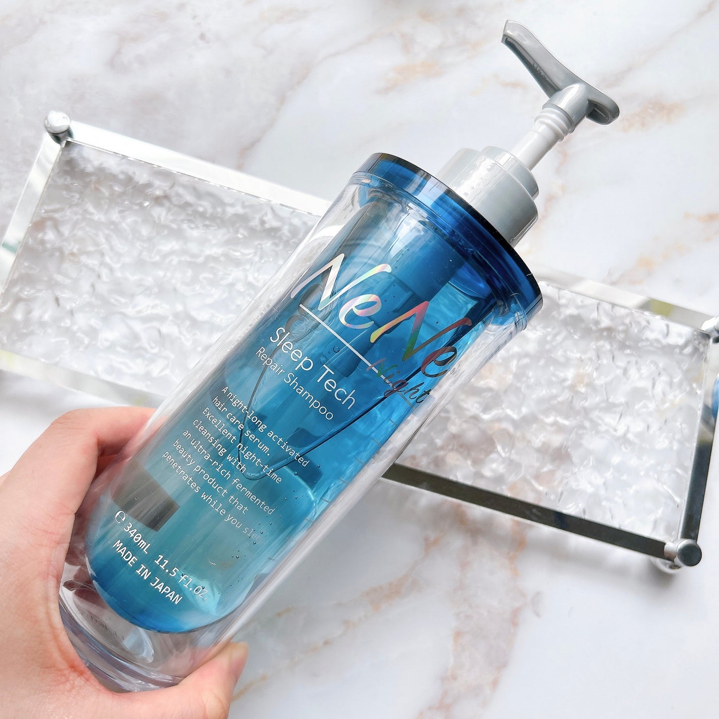 スリープテック リペア シャンプー/ヘアトリートメント/NeNe Night/市販シャンプーを使ったクチコミ(2枚目)