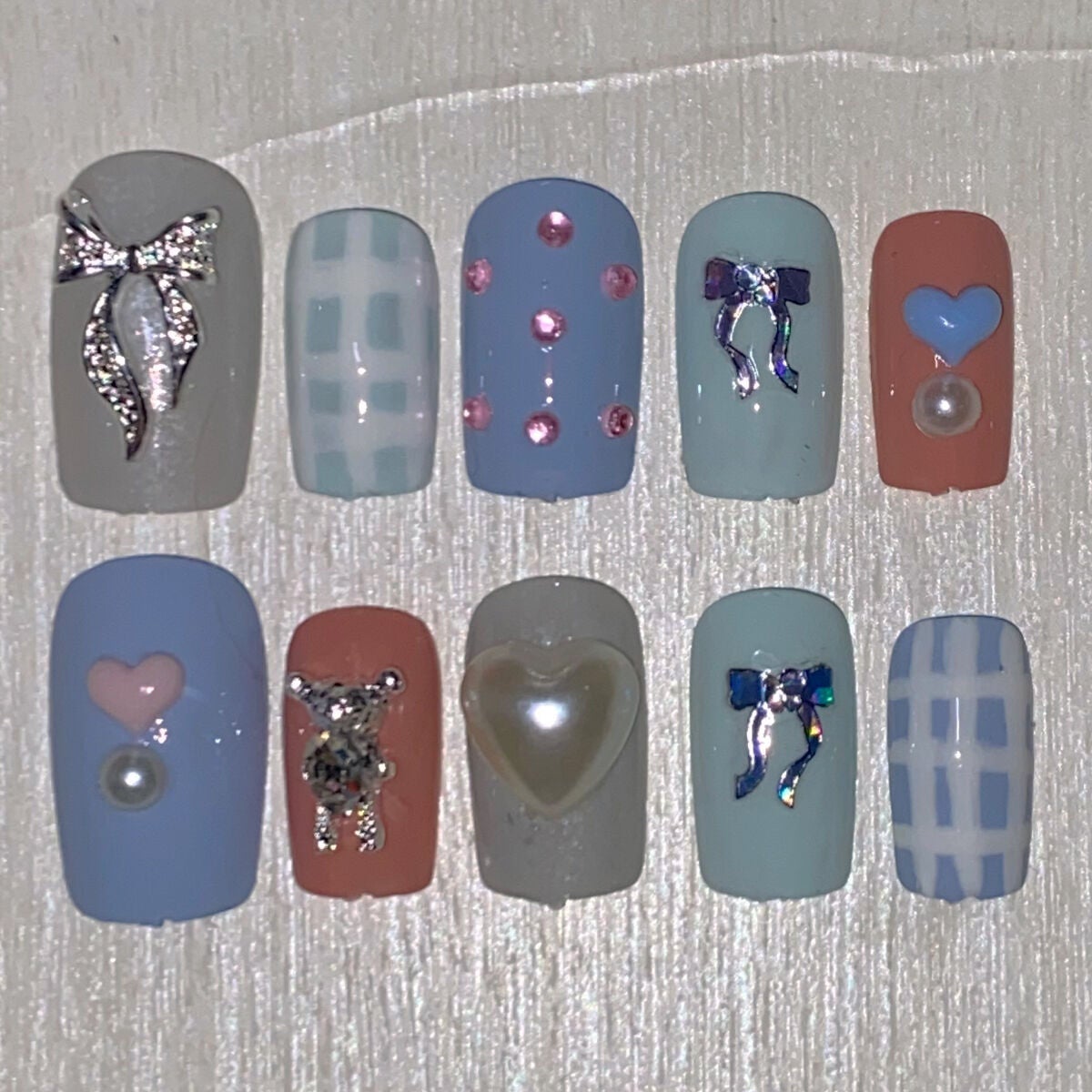 ネイルシール/セリア/ネイルシールを使ったクチコミ(3枚目)