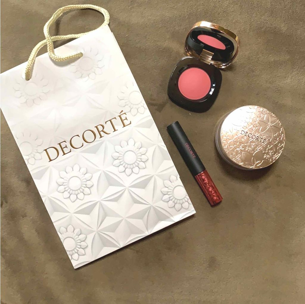 クリーム ブラッシュ/DECORTÉ/ジェル・クリームチークを使ったクチコミ（1枚目）