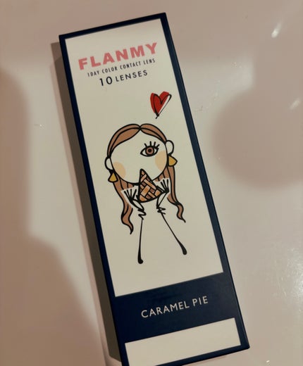 FLANMY 1day キャラメルパイ/FLANMY/ワンデー(1DAY)カラコンを使ったクチコミ(1枚目)