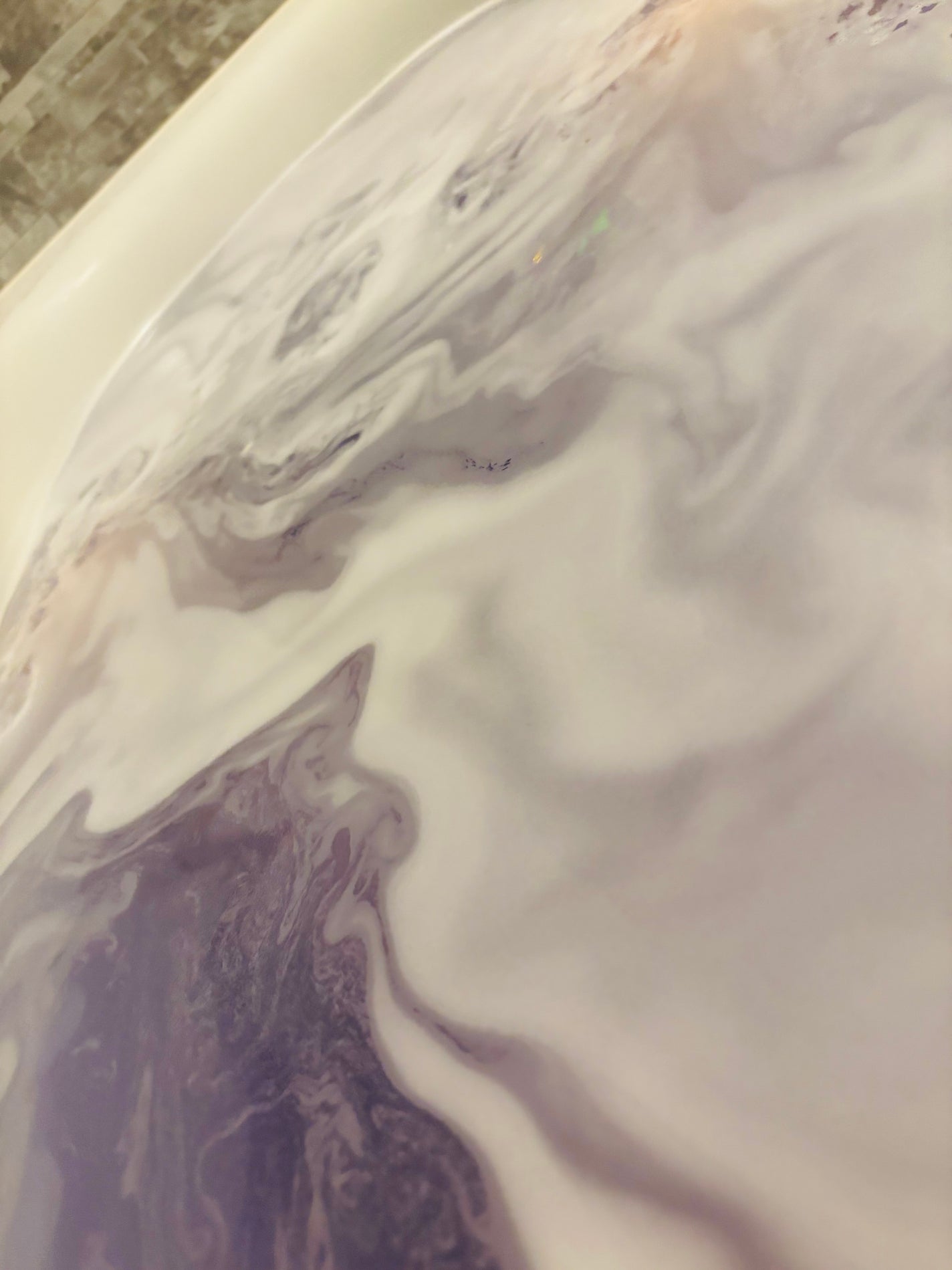 バブ モンスターバブルMEGA級 マーブル泡 ラベンダーカクテルの香り/バブ/炭酸系入浴剤を使ったクチコミ(4枚目)