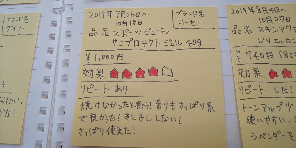 サンプロテクトジェル/スポーツ ビューティ/日焼け止めジェルを使ったクチコミ（1枚目）