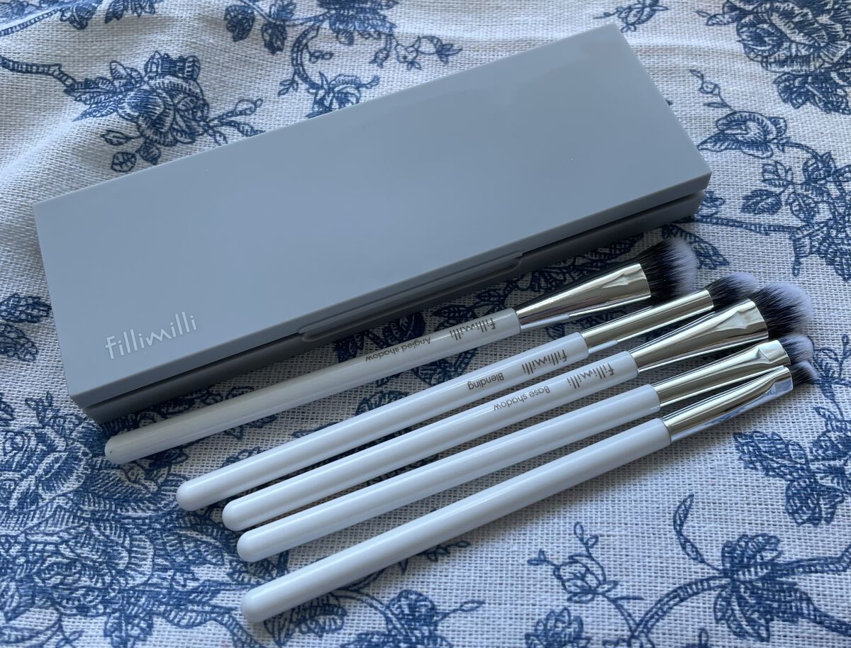 fillimilli アイメイクブラシセット/fillimilli/メイクブラシを使ったクチコミ（2枚目）