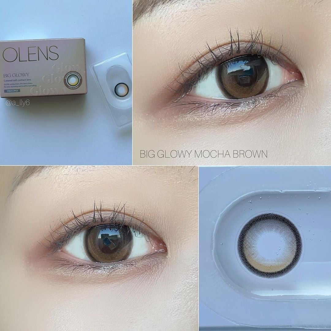 Glowy 1day/OLENS/ワンデー(1DAY)カラコンを使ったクチコミ(7枚目)