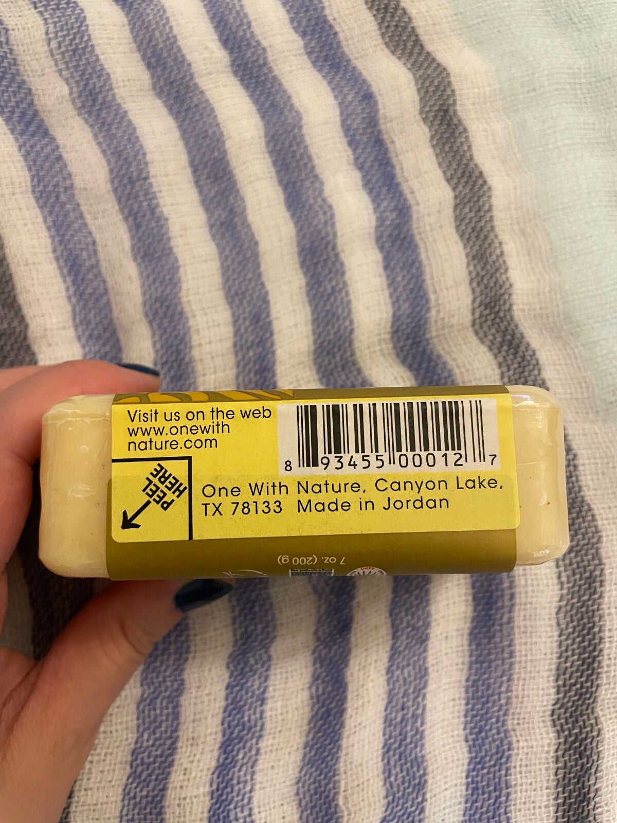 なお on LIPS 「OnewithNatureデッドシーミネラルズソープ レモンセ..」(3枚目)