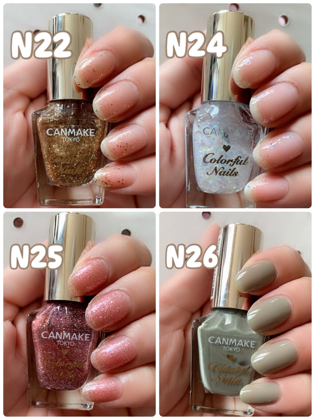 カラフルネイルズ/キャンメイク/マニキュアを使ったクチコミ（2枚目）