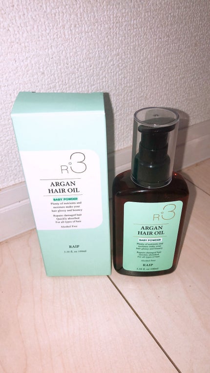 ライプ R3 アルガン ヘアオイル/RAIP/ヘアオイルを使ったクチコミ(4枚目)