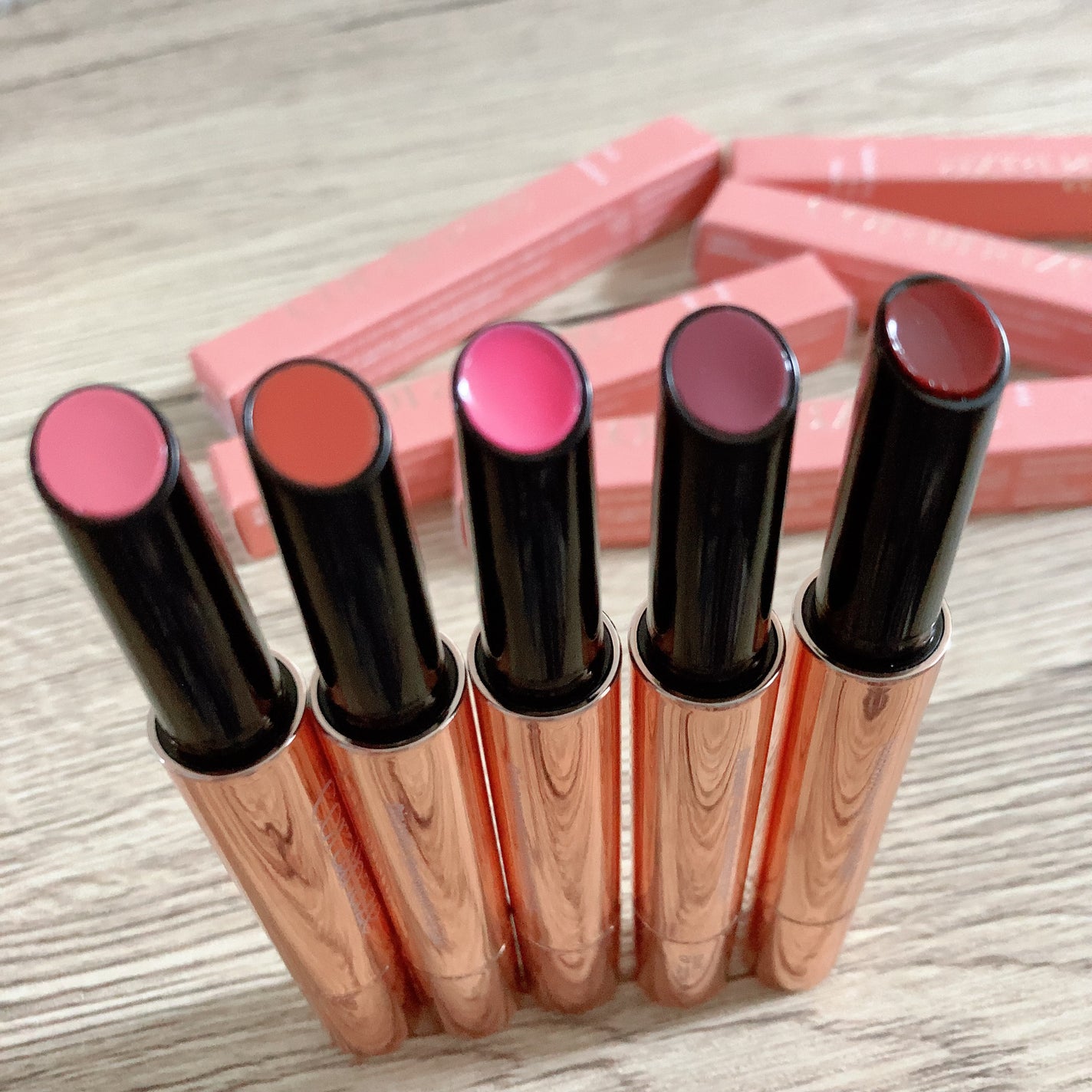 ボリューマイジングフォンデュリップ/Coralhaze/口紅を使ったクチコミ(5枚目)