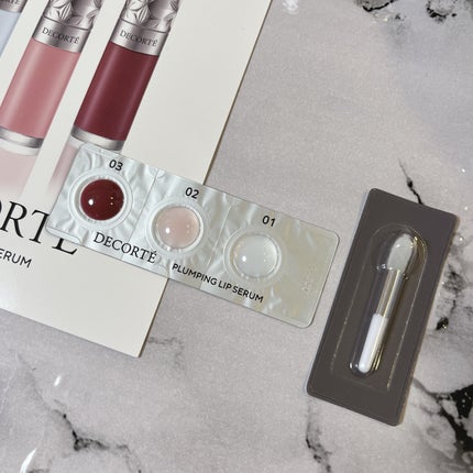 プランピング リップセラム/DECORTÉ/リップ美容液を使ったクチコミ(1枚目)