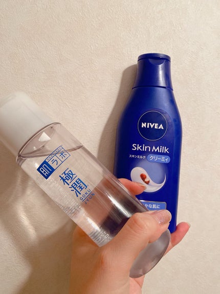 スキンミルク(しっとり)/ニベア/ボディミルクを使ったクチコミ(1枚目)