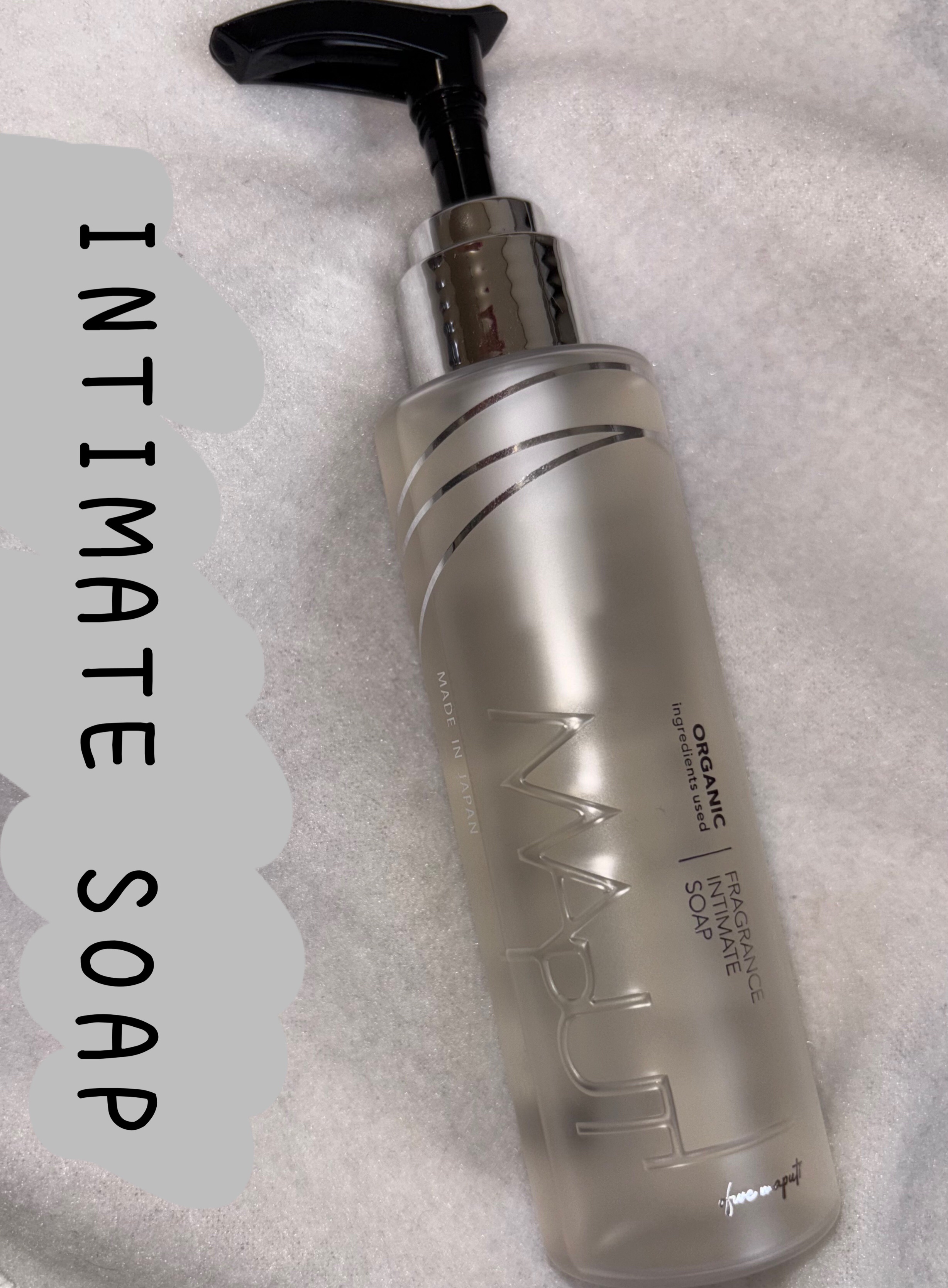 オーガニックフレグランスインティメイトソープ MAPUTI/MAPUTI/デリケートゾーンケアを使ったクチコミ（2枚目）