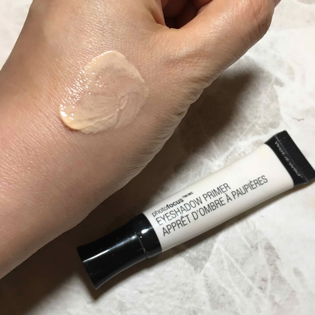 フォトフォーカスアイシャドウプライマー/wet 'n' wild/アイシャドウベースを使ったクチコミ（1枚目）
