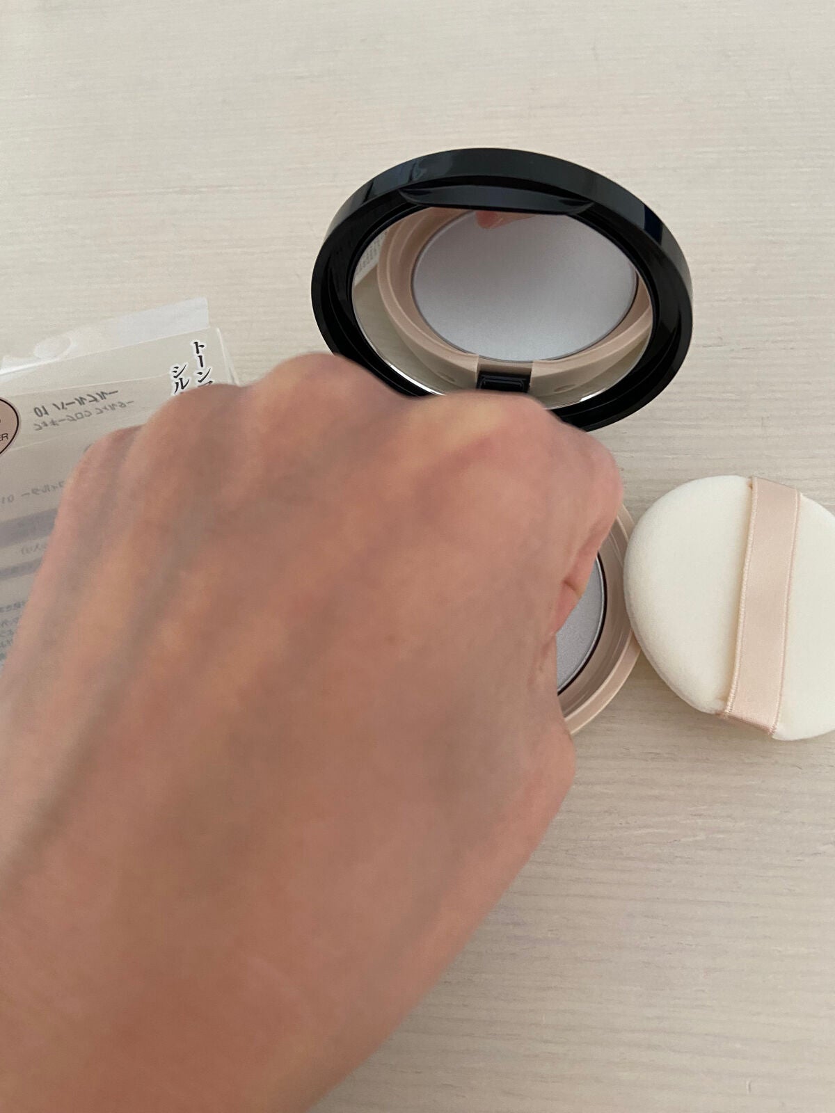 リシェ フォギーグロウ フィルター/Visée/ルースパウダーを使ったクチコミ(1枚目)