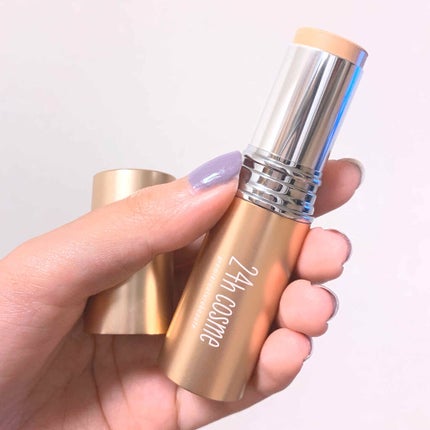 24 ミネラルモイストスティックファンデ/24h cosme/その他ファンデーションを使ったクチコミ(1枚目)