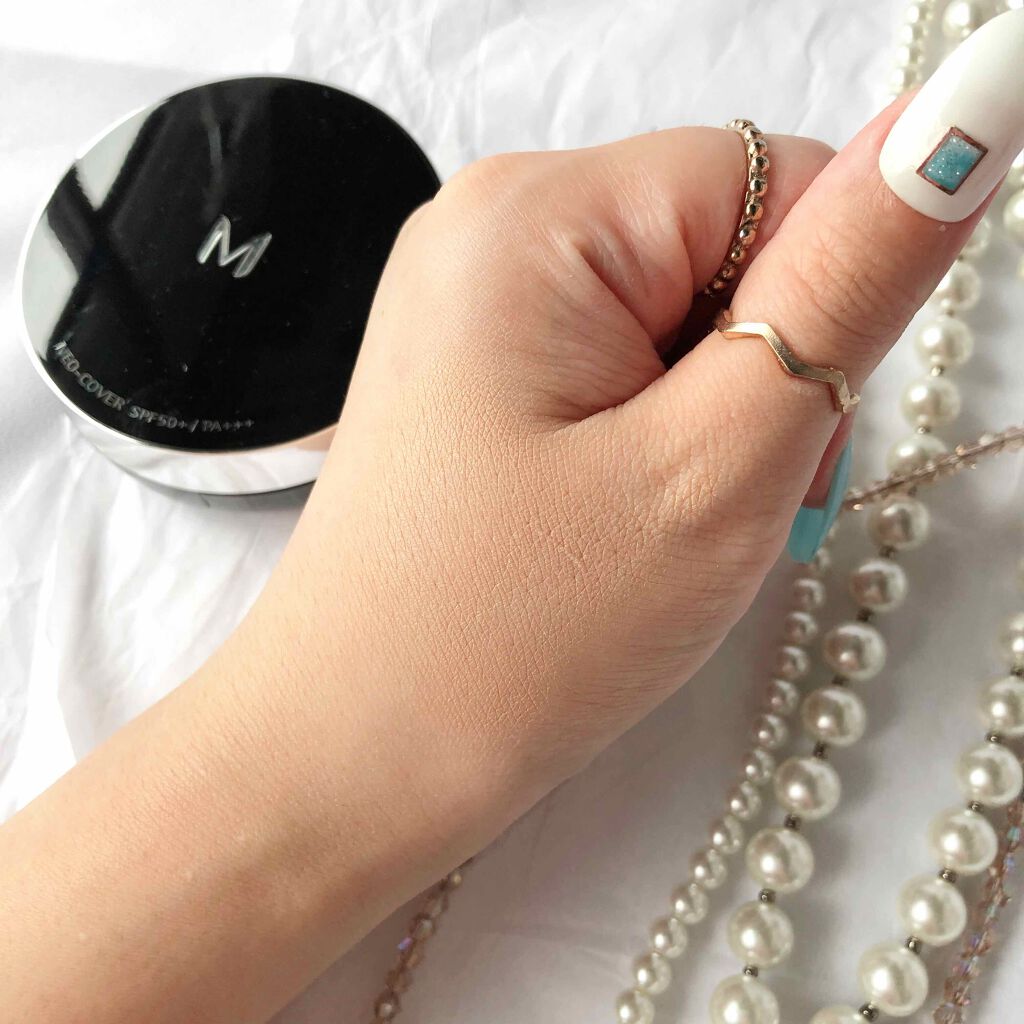 M クッションファンデーション(ネオカバー)/MISSHA/クッションファンデーションを使ったクチコミ(3枚目)