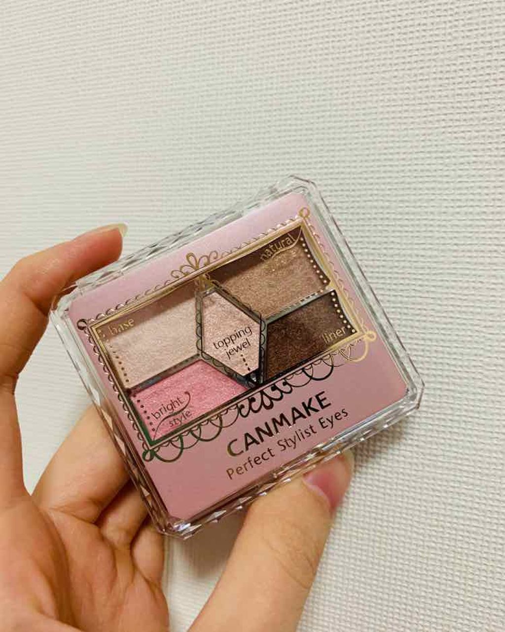 【旧品】パーフェクトスタイリストアイズ/キャンメイク/アイシャドウパレットを使ったクチコミ(1枚目)