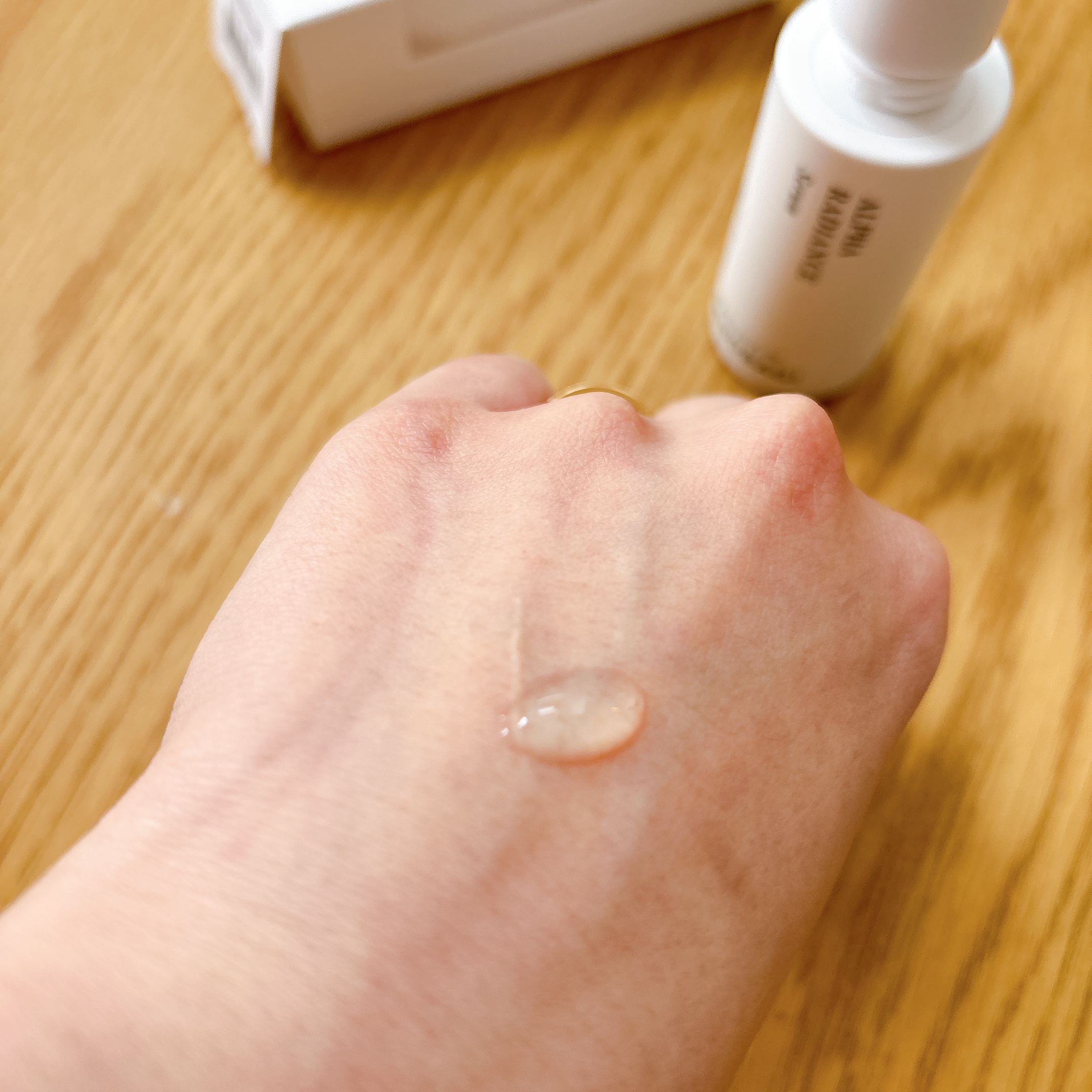 アルファラディアンスグローセラム/BANOBAGI/美容液を使ったクチコミ（2枚目）