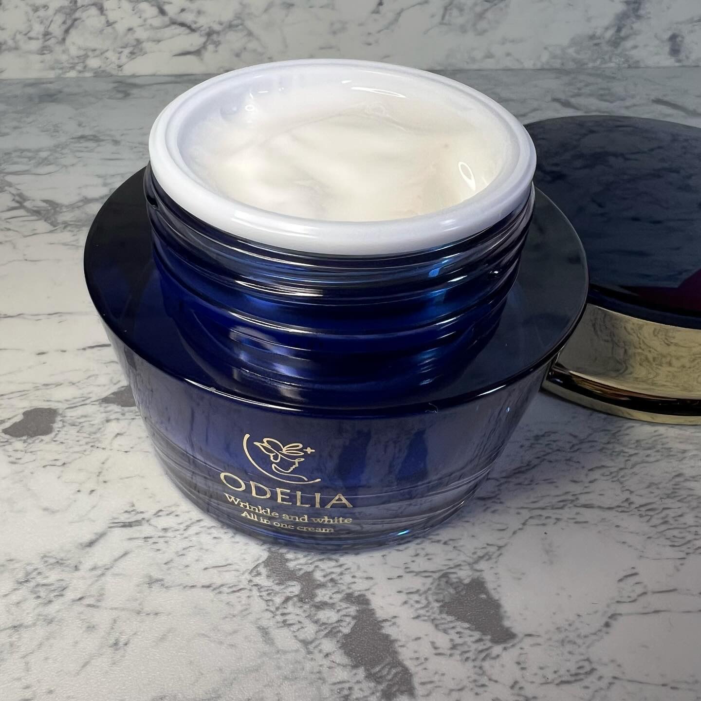 ODELIA リンクル＆ホワイト オールインワンクリームのクチコミ「【ODELIA リンクル＆ホワイト オールインワンクリーム】

実際に手に取ってみるまではわか.....」（2枚目）