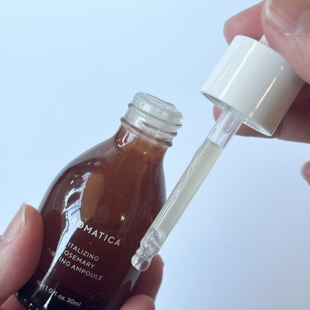 バイタライジング ローズマリー ファーミング アンプル/AROMATICA/美容液を使ったクチコミ(3枚目)
