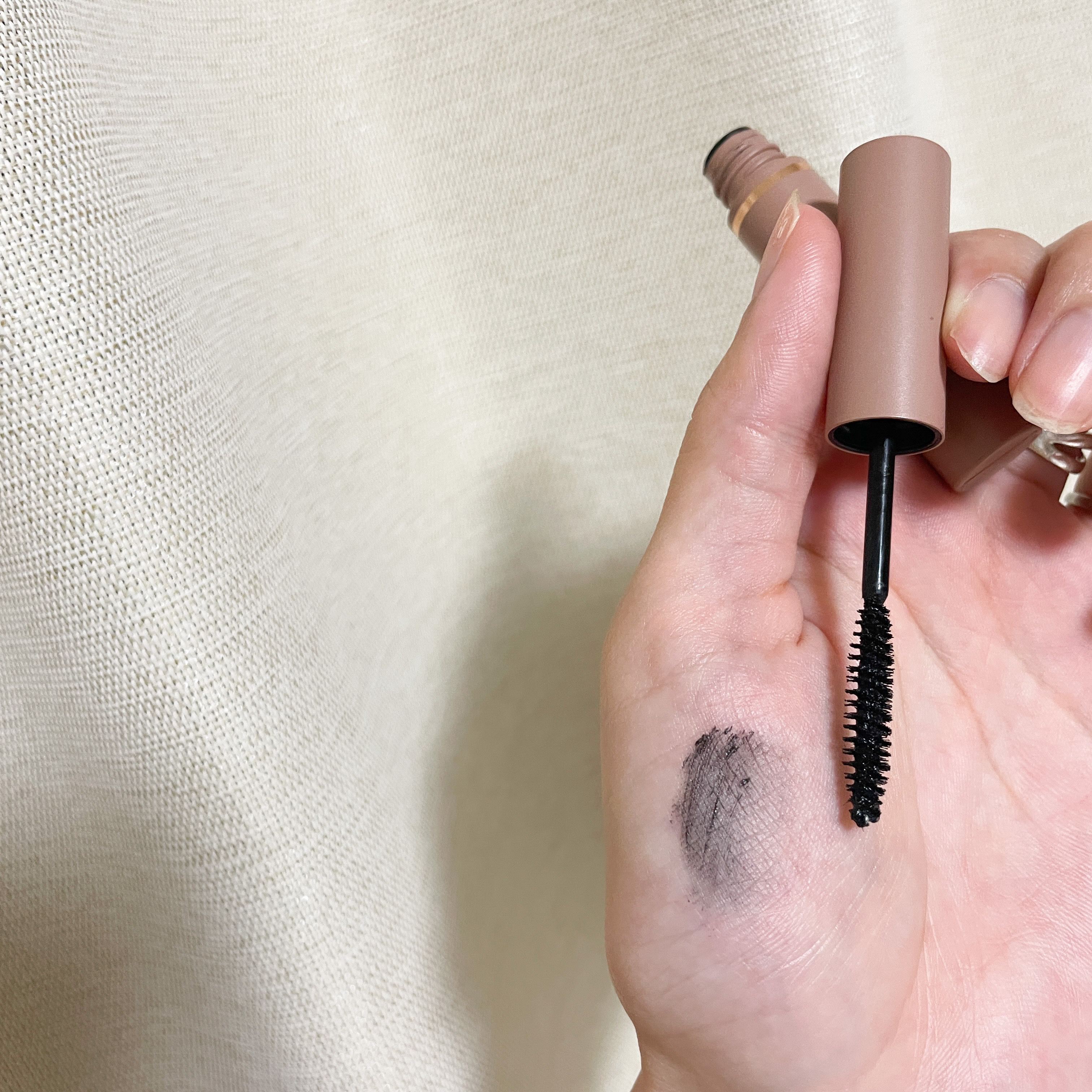 MD インスパイア ボリューム カーリング マスカラ ブラック/mude./マスカラを使ったクチコミ（2枚目）