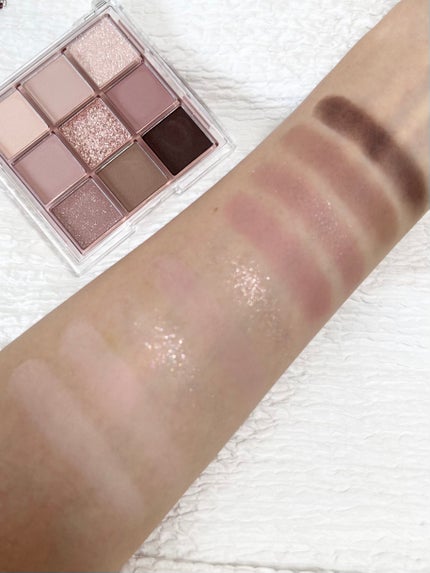 KEYBO FALL IN LOVE SHADOW PALETTE/keybo/アイシャドウパレットを使ったクチコミ(3枚目)