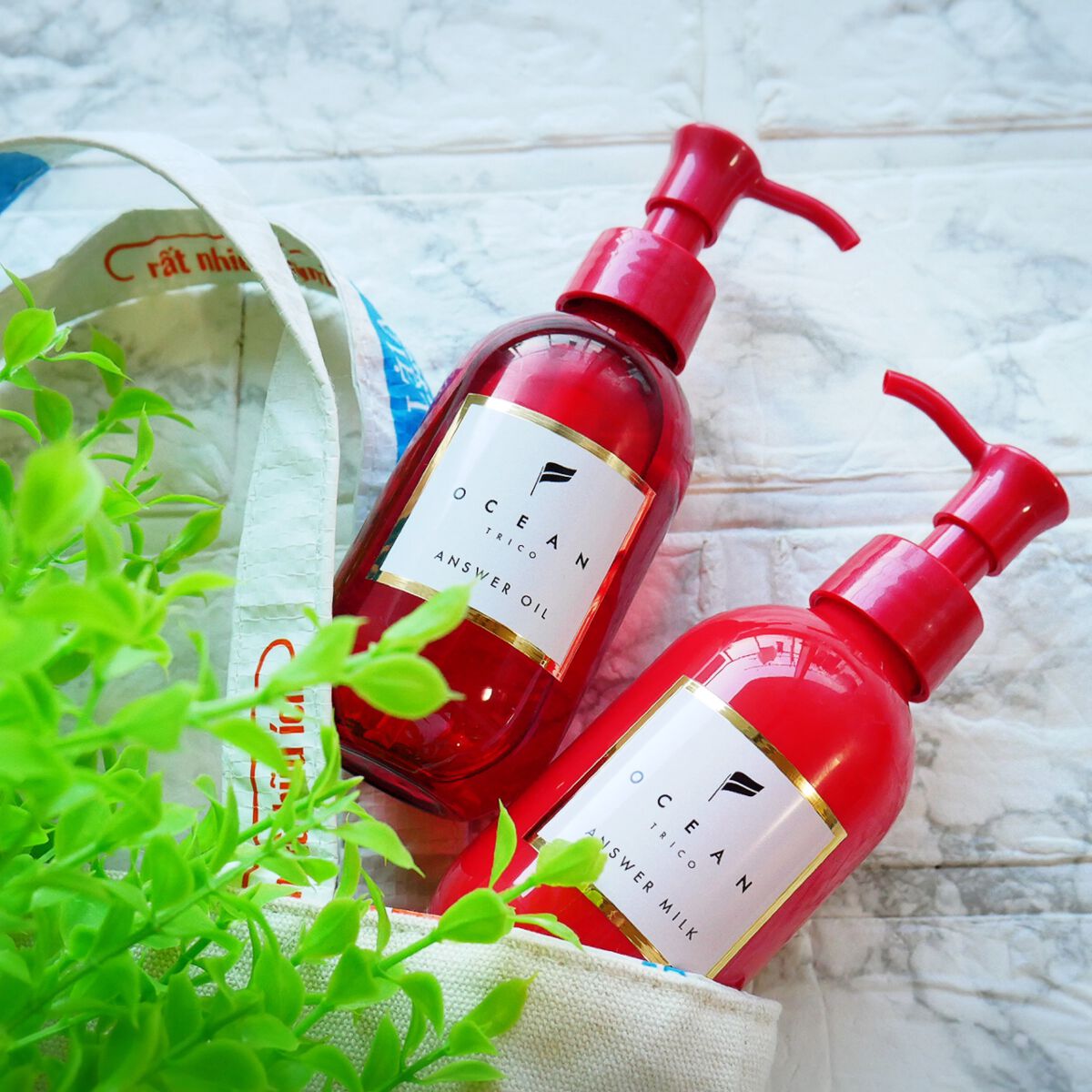 アンサーオイル/OCEAN TRICO/ヘアオイルを使ったクチコミ(1枚目)