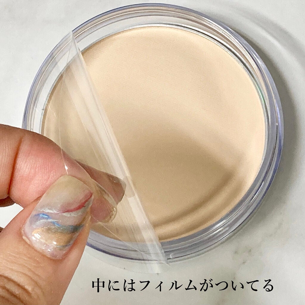 UVルースパウダー プレストタイプ/無印良品/プレストパウダーを使ったクチコミ(4枚目)