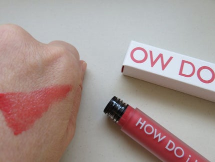 エマルジョンリップティント/HOWDOiLOOK/リップティントを使ったクチコミ(3枚目)