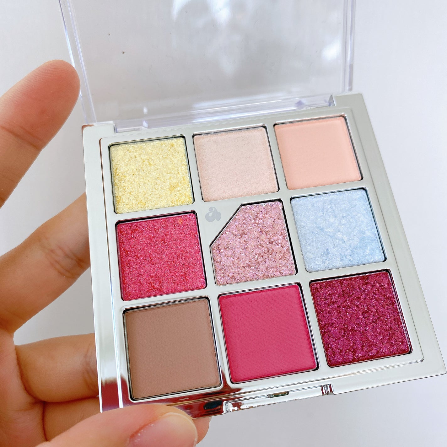 グリッターペディアアイパレット/unleashia/アイシャドウパレットを使ったクチコミ(3枚目)