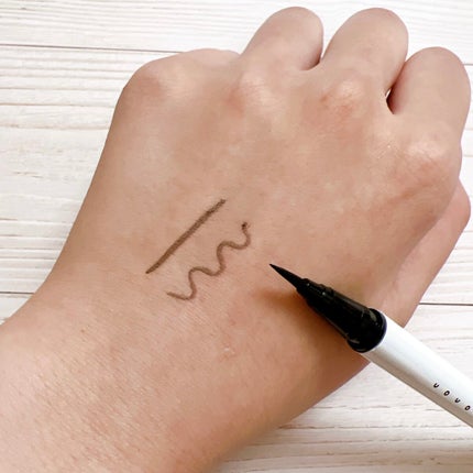 アイデザインライナー/COCOROIKI/リキッドアイライナーを使ったクチコミ(5枚目)