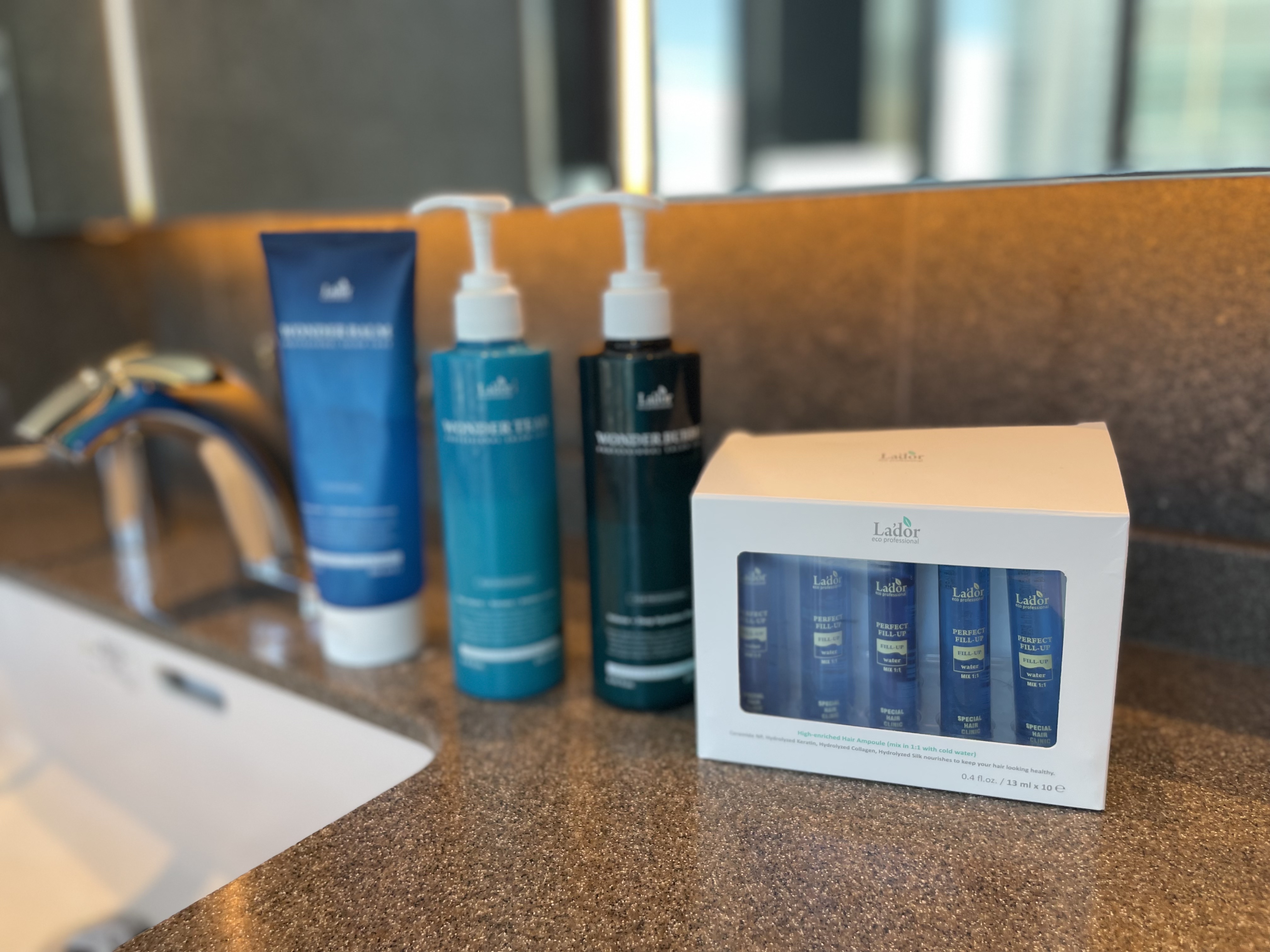 PERFECT HAIR FILL-UP/La'dor/洗い流すヘアトリートメントを使ったクチコミ（2枚目）