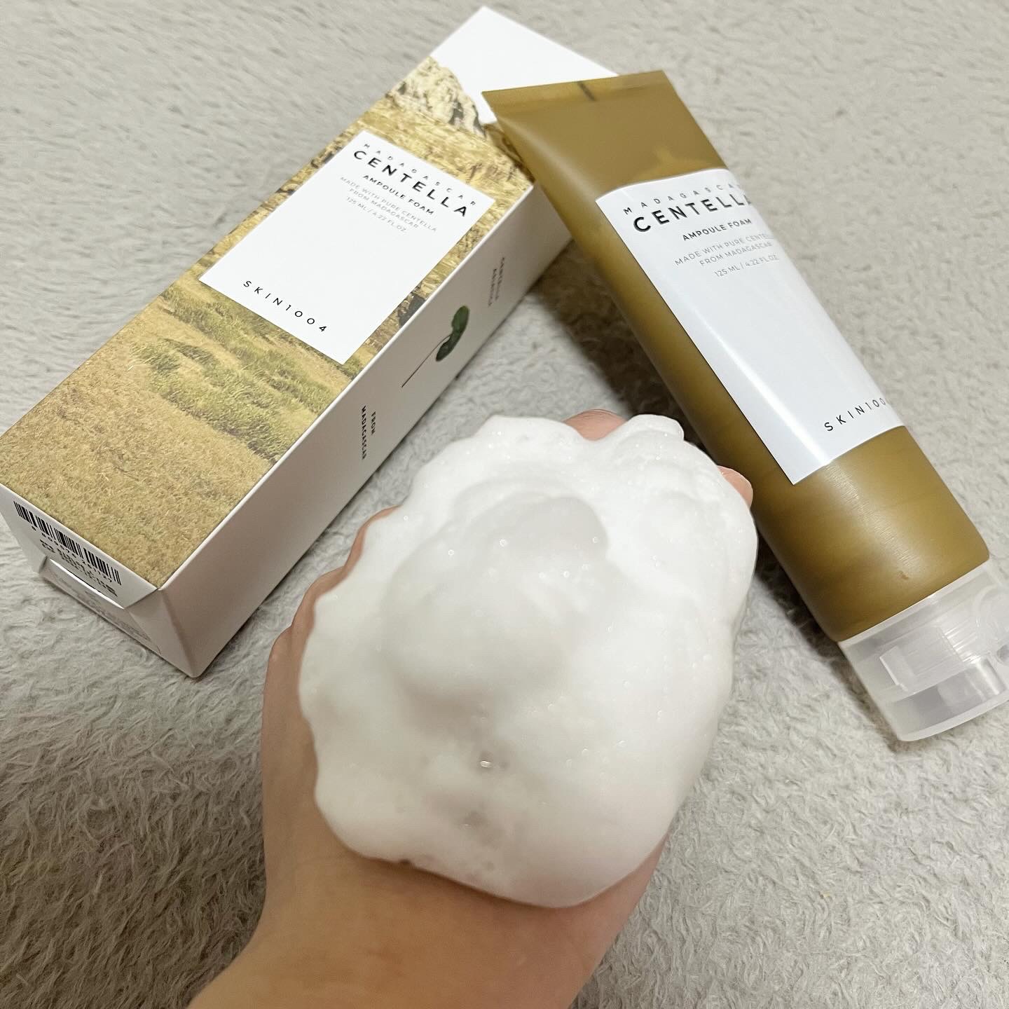 センテラ アンプルフォーム/SKIN1004/洗顔フォームを使ったクチコミ（3枚目）