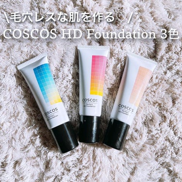 \コスプレイヤーさんの間で有名なファンデ❤️‍🔥/

✔︎COSCOS HD Foundation
　Mナチュラル02(やや明るい肌色)

今回は以前にも紹介した、
COSCOS HD Foundati